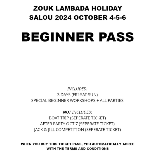 BEGINNER PASS (ZLH 2024)